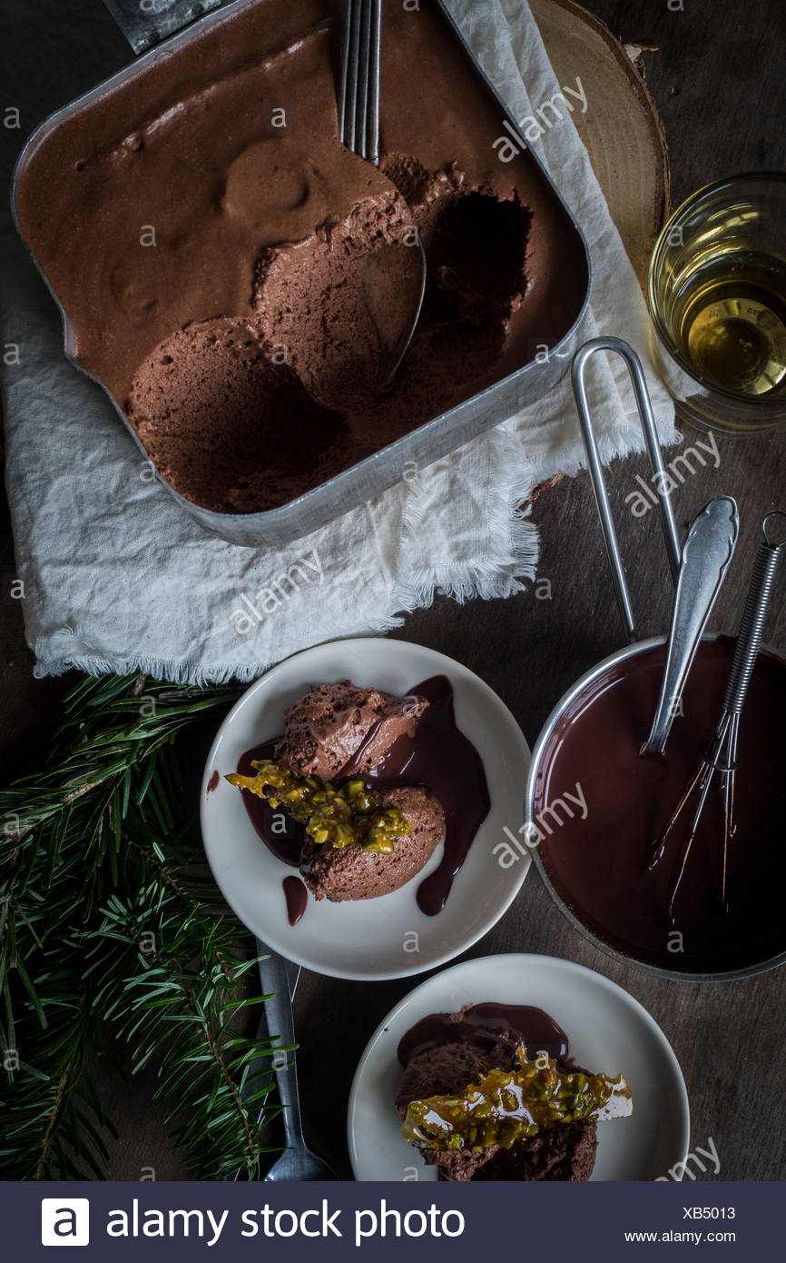 Mousse Au Chocolat High Resolution Stock Photography And Images