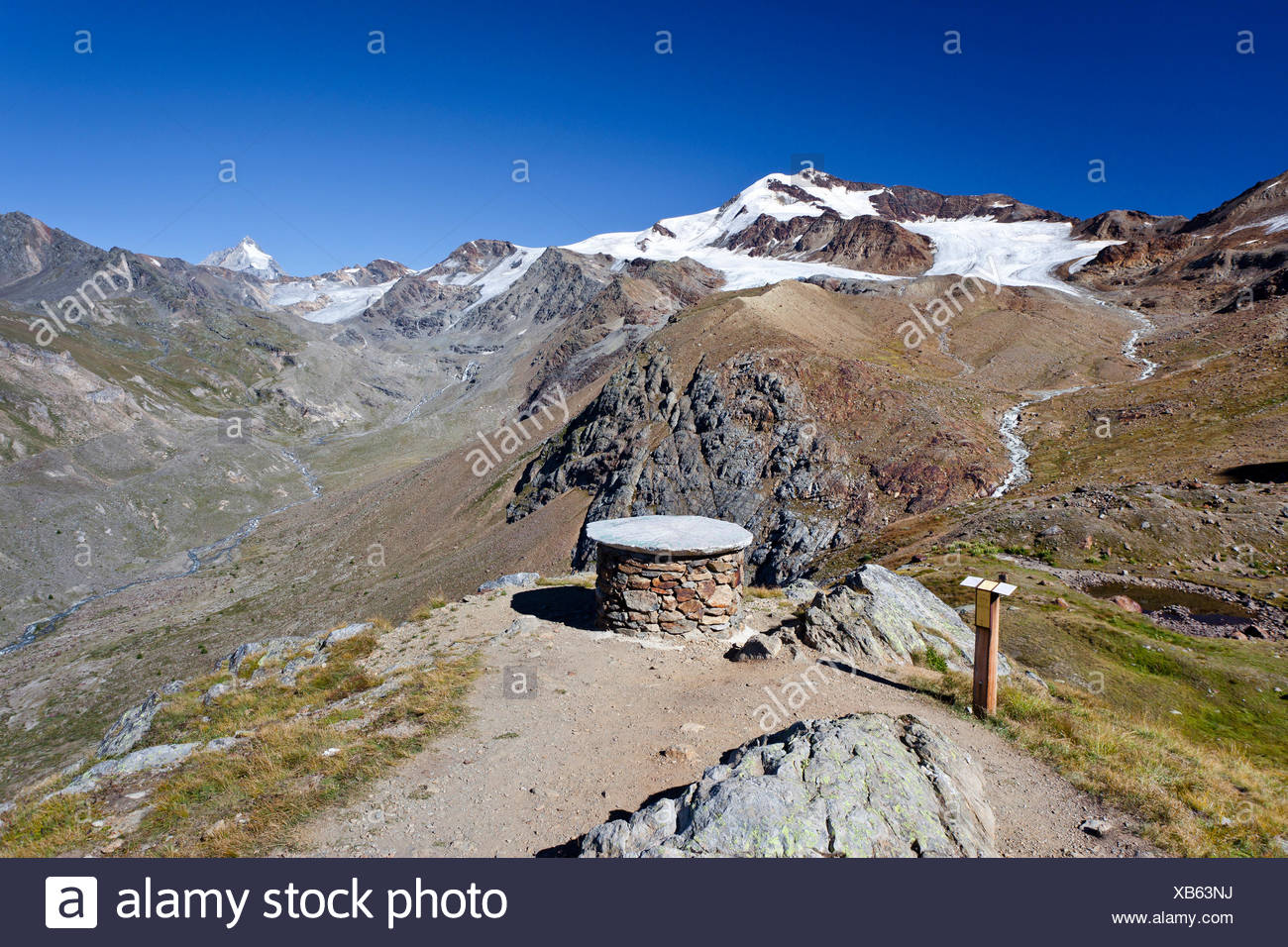 Section Of The Educational Glacier Trail At Martell Cabin In The