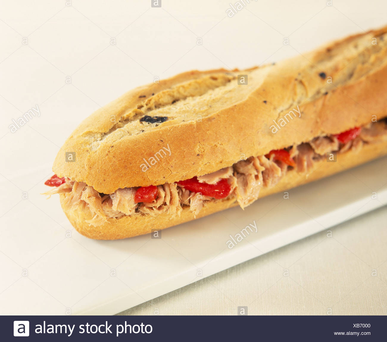 Tuna Baguette Stock Photos & Tuna Baguette Stock Images Alamy