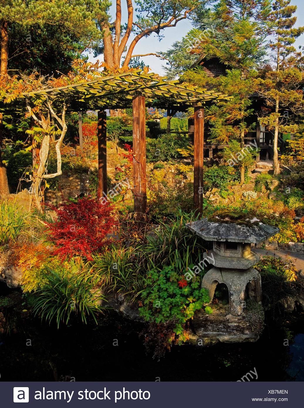 Tully Japanese Gardens Co Kildare Ireland Japanese Lantern