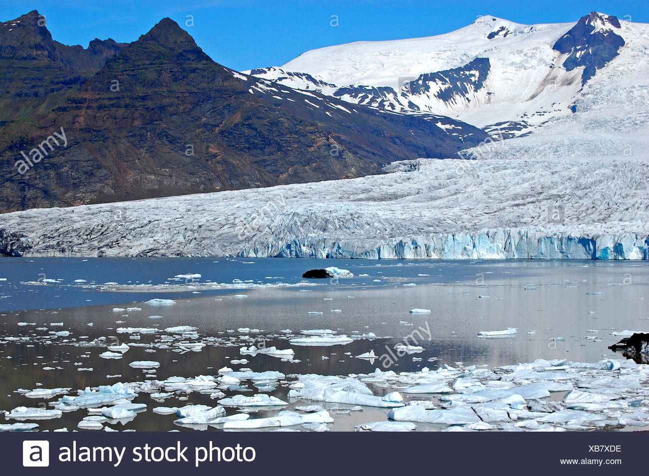 Geography Travel Iceland Skaftafell Nationalpark Glacier Svinafellsjokull Skaftafell National Park Additional Rights Clearance Info Not Available Stock Photo Alamy
