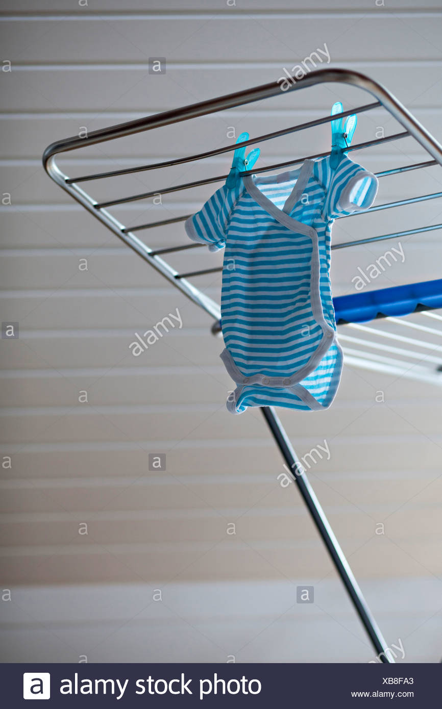 Hanging Clothes For Drying High Resolution Stock Photography and Images