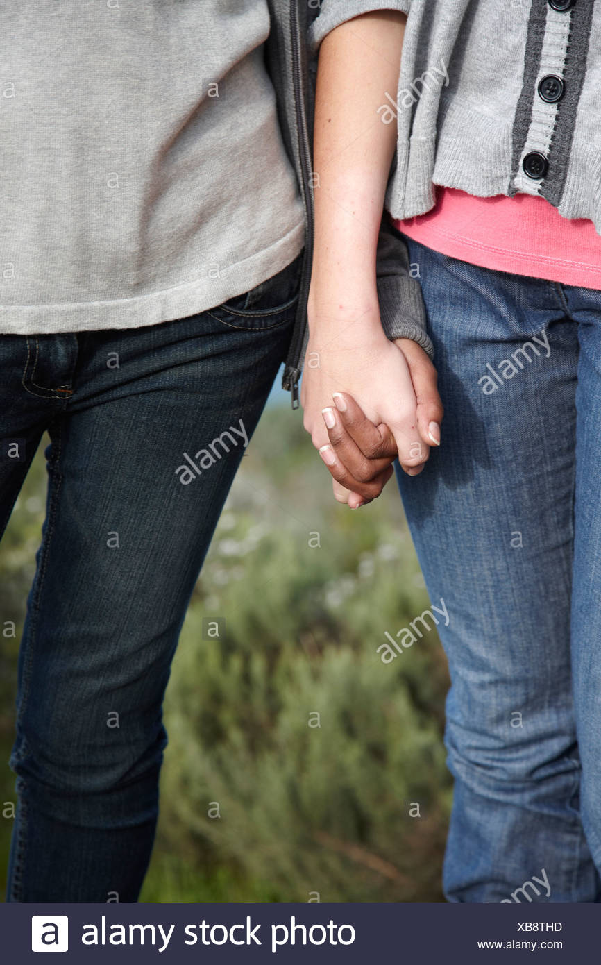 Indian Girls Holding Hands High Resolution Stock Photography And Images Alamy