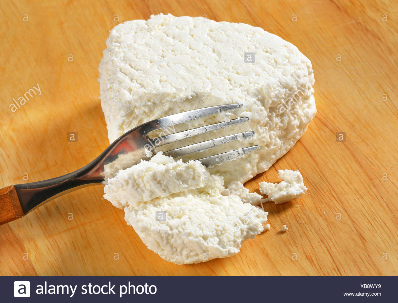 Cottage Cheese On Cutting Board Stock Photo 282323085 Alamy