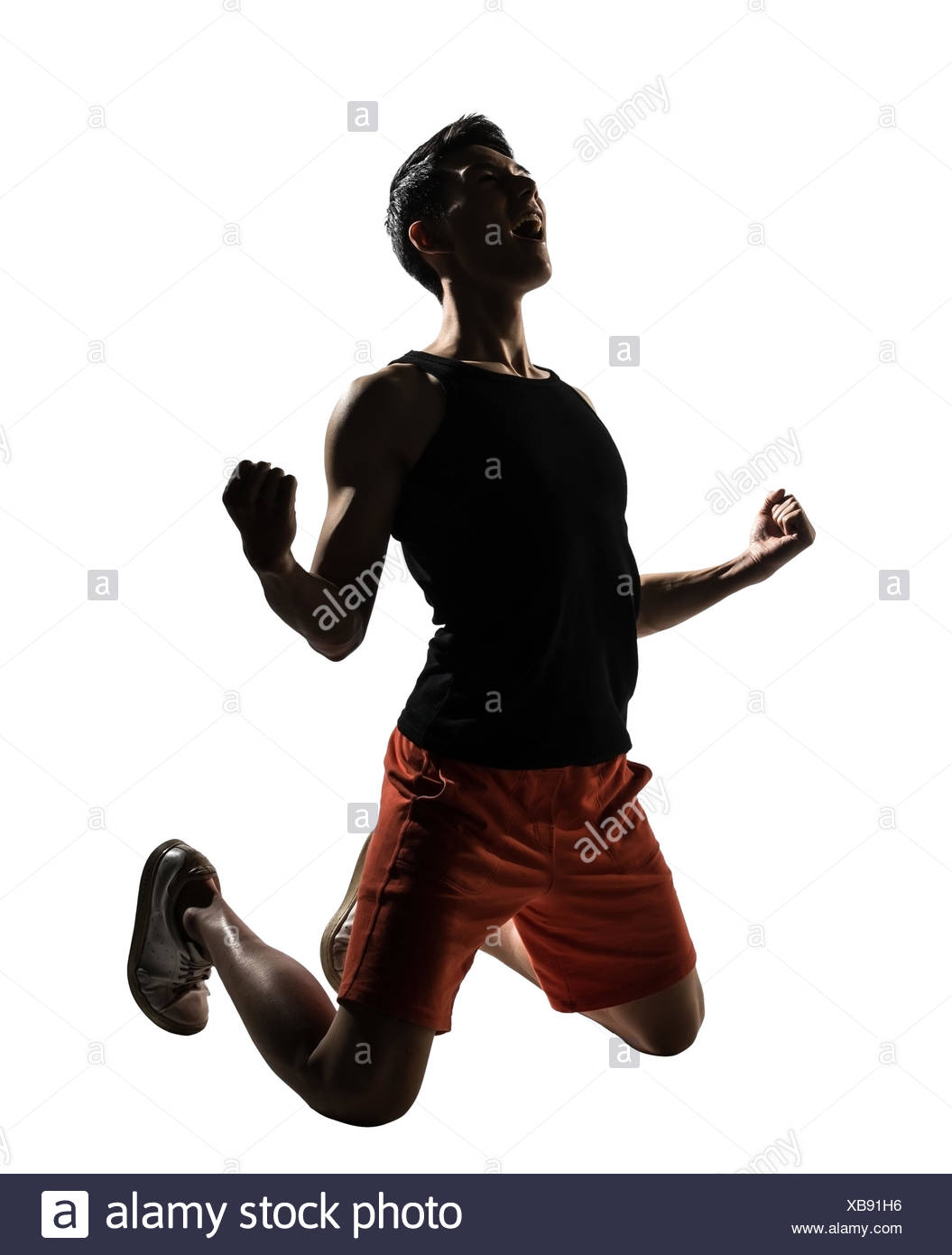 Person Kneeling Silhouette High Resolution Stock Photography and Images ...