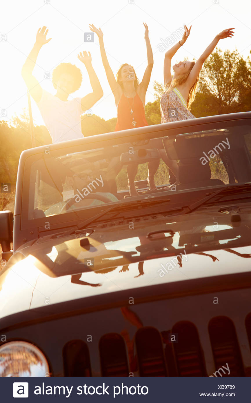 Open Top Car High Resolution Stock Photography And Images Alamy