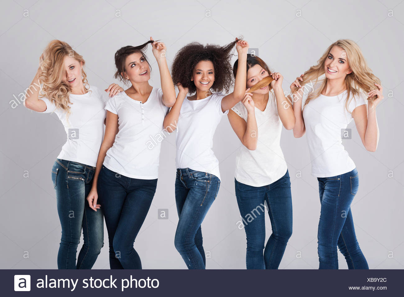 Hair Types Ethnic Stock Photos Hair Types Ethnic Stock Images