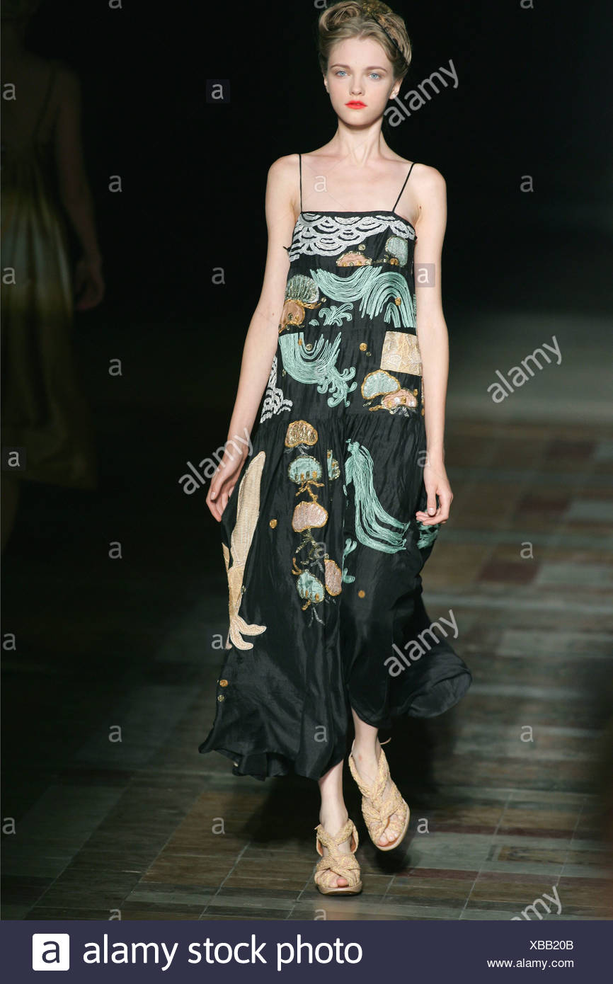 dries van noten silk dress
