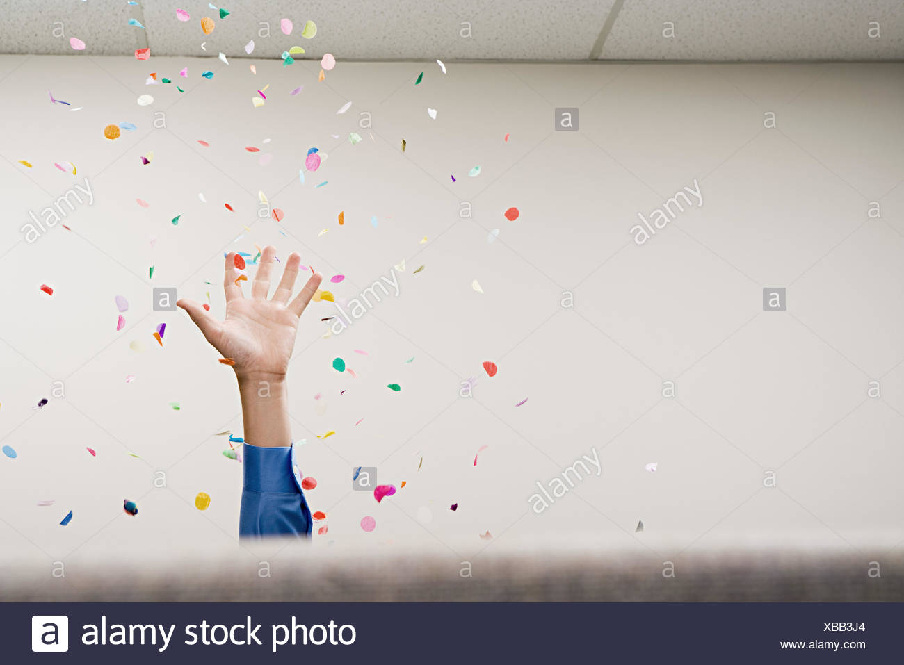 Hand Throwing Confetti High Resolution Stock Photography and Images Alamy