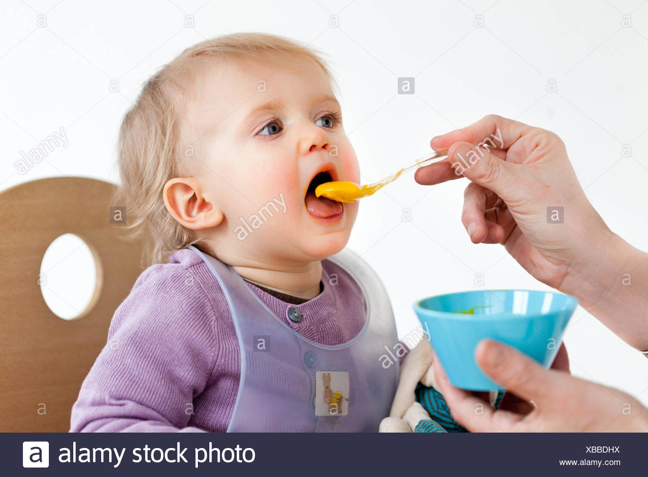 infant spoon feeding