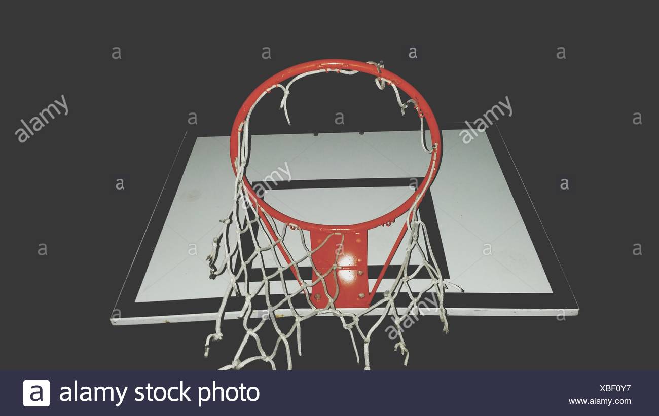 Red Basketball Hoop High Resolution Stock Photography and Images Alamy