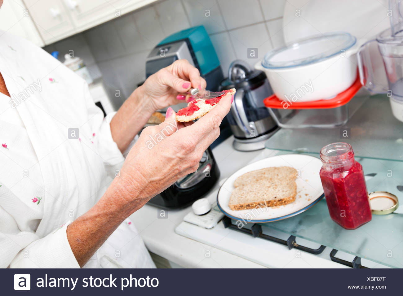erotic phone numbers woman with a toaster