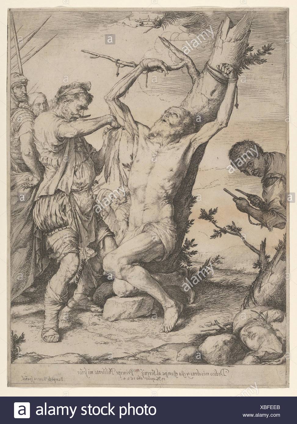 Artist: Jusepe de Ribera (called Lo Spagnoletto) (Spanish, Jótiva 1591-1652 Naples); Date: 1624; Medium: Etching