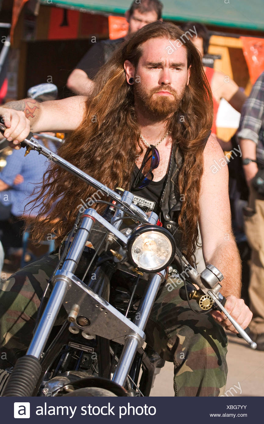 Motorcycle Rider Harley Davidson High Resolution Stock Photography and ...