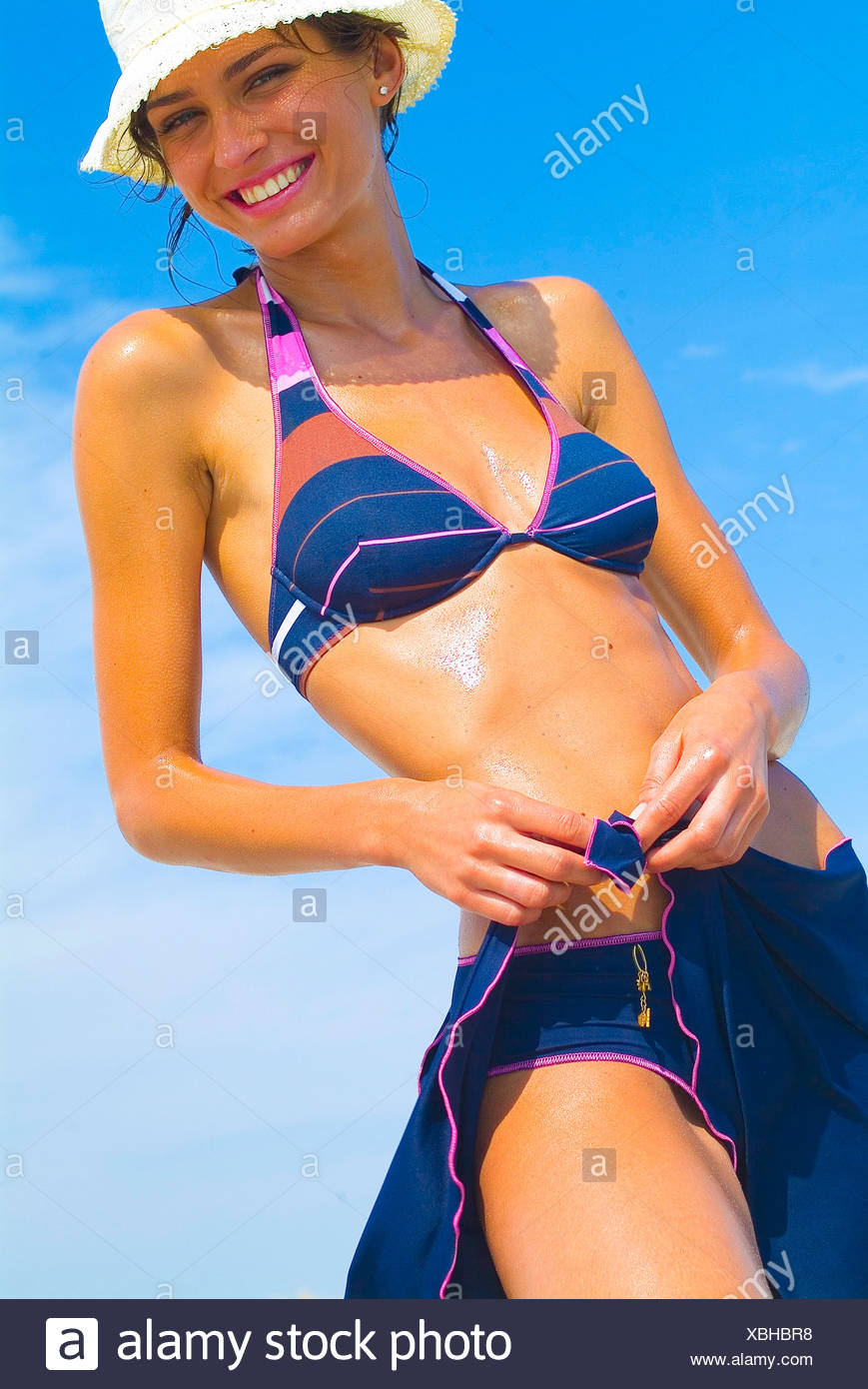 bikini with matching sarong