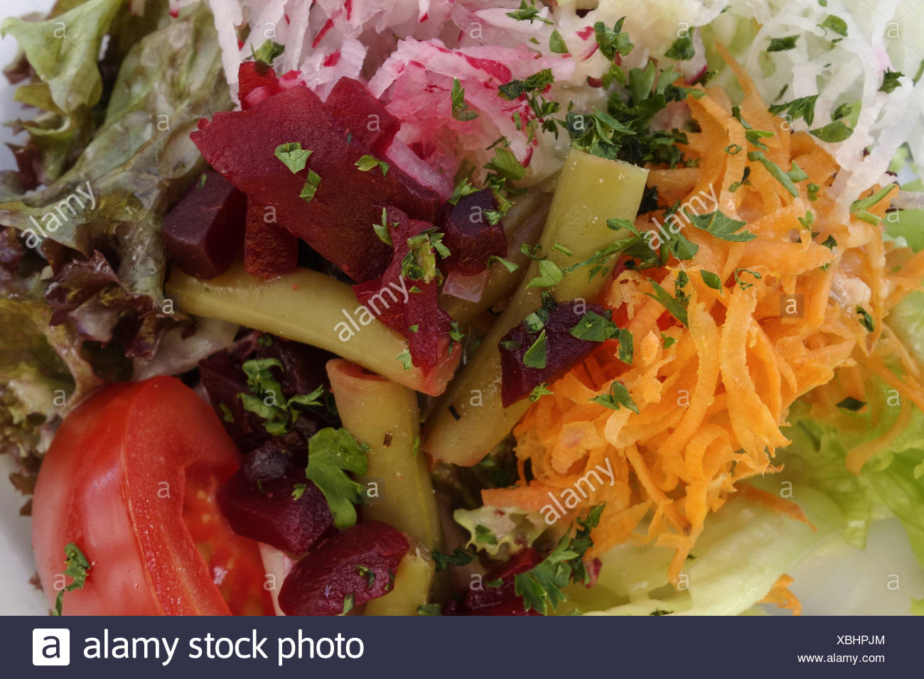 Gemischter Blattsalat High Resolution Stock Photography and Images - Alamy