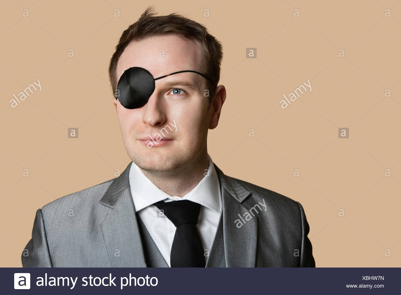 Patch Over One Eye Stock Photos & Patch Over One Eye Stock Images Alamy