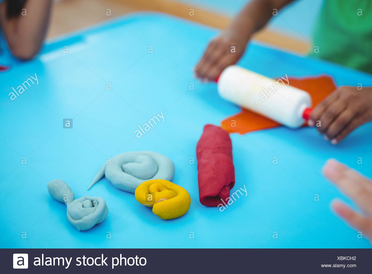 using modelling clay