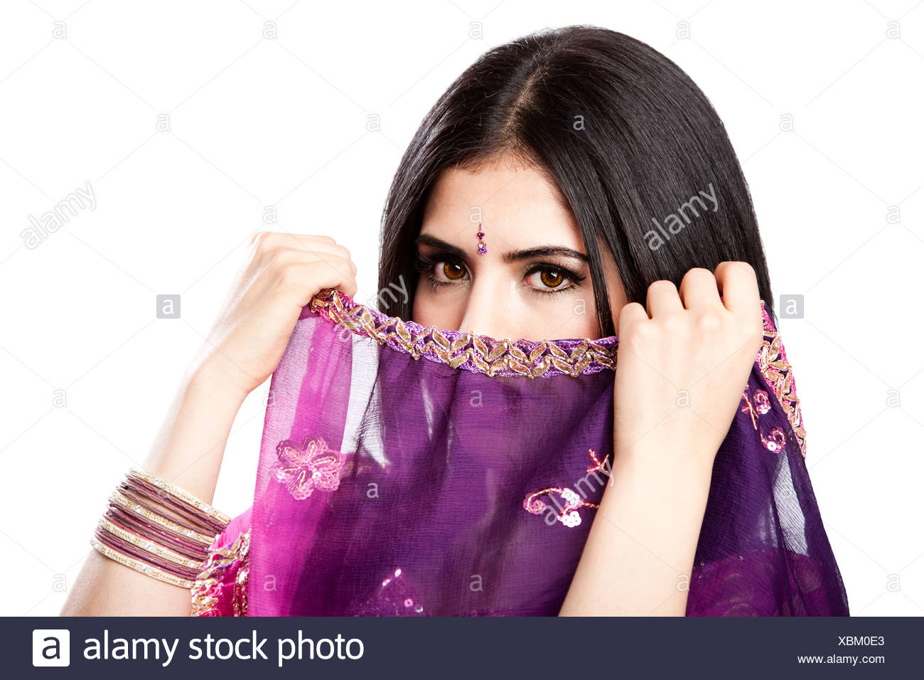 Indian Woman In Traditional Dress High Resolution Stock Photography and ...