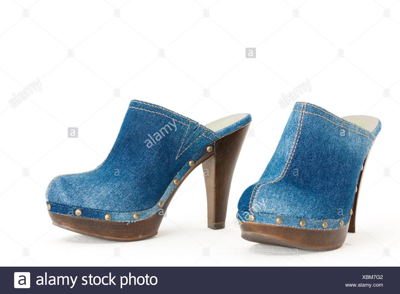 denim clogs