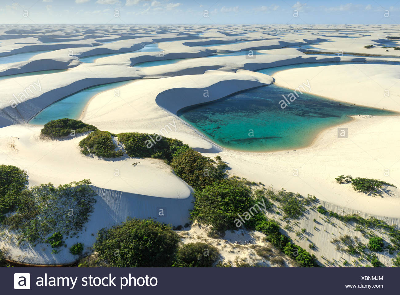 Lencois Maranhenses National Park Barreirinhas High Resolution Stock ...