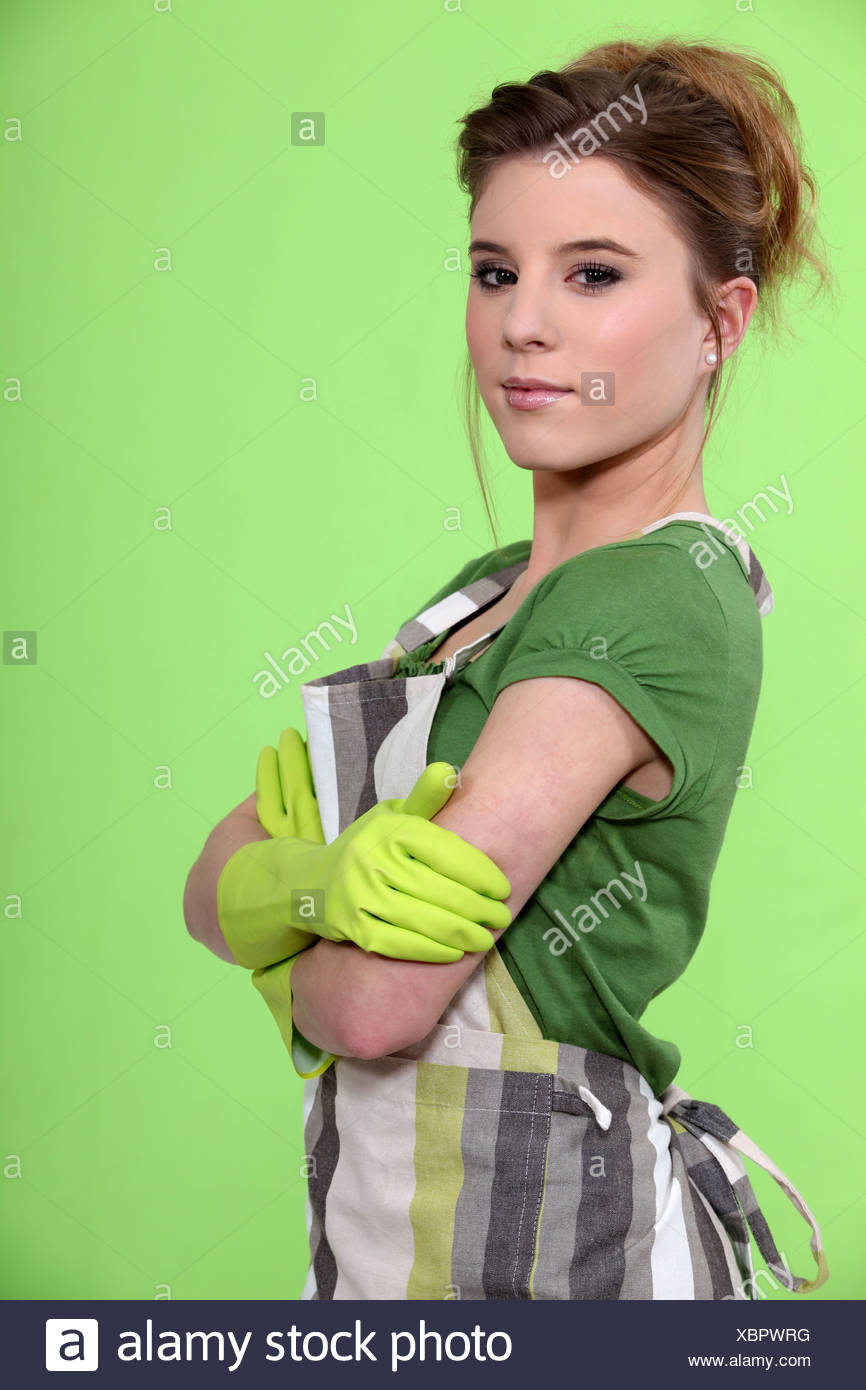 housewife rubber gloves