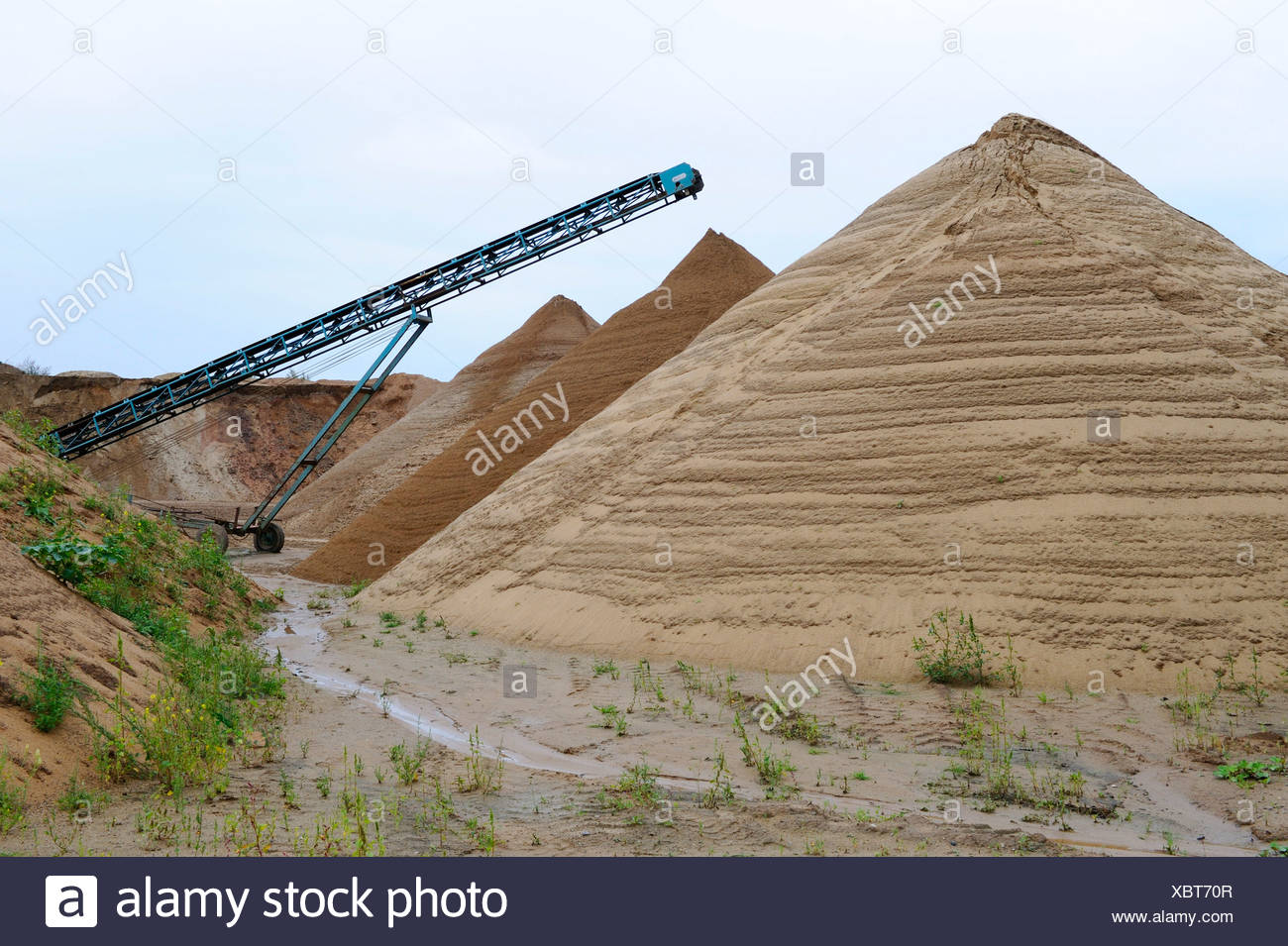 Conveyor Belt For Sand High Resolution Stock Photography and Images Alamy