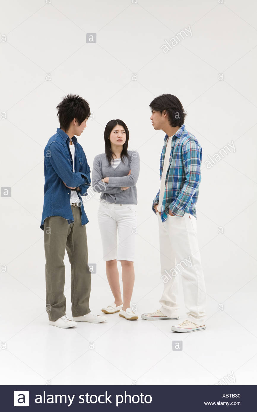 Three Men Arguing