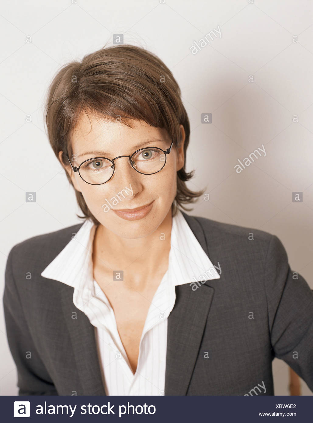 Businesswoman Glasses Smile Portrait Women S Portrait 20 30