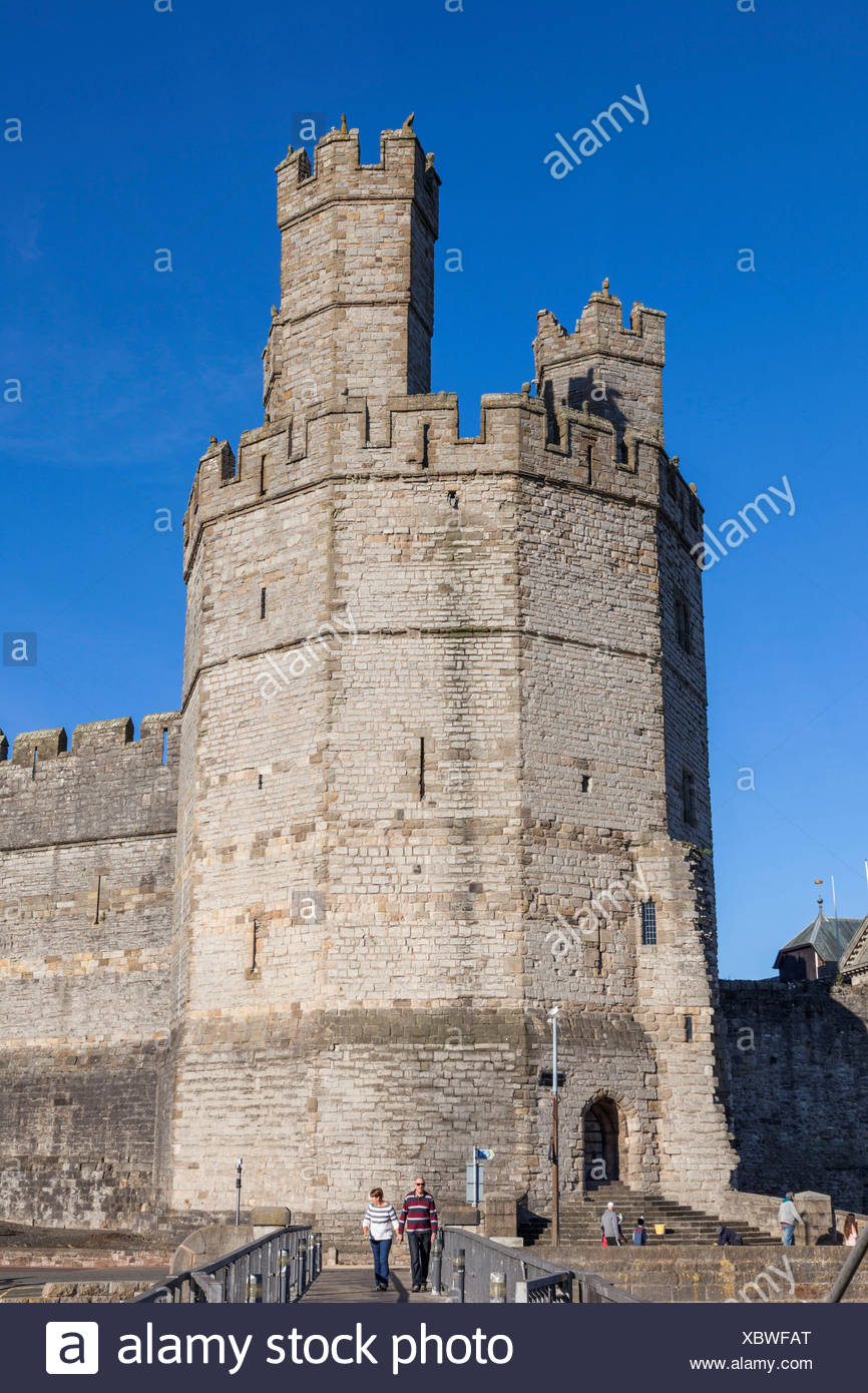 Caernarfon Castle Eagle Tower High Resolution Stock Photography And Caernarfon Castle Eagle Tower High Resolution Stock Photography And