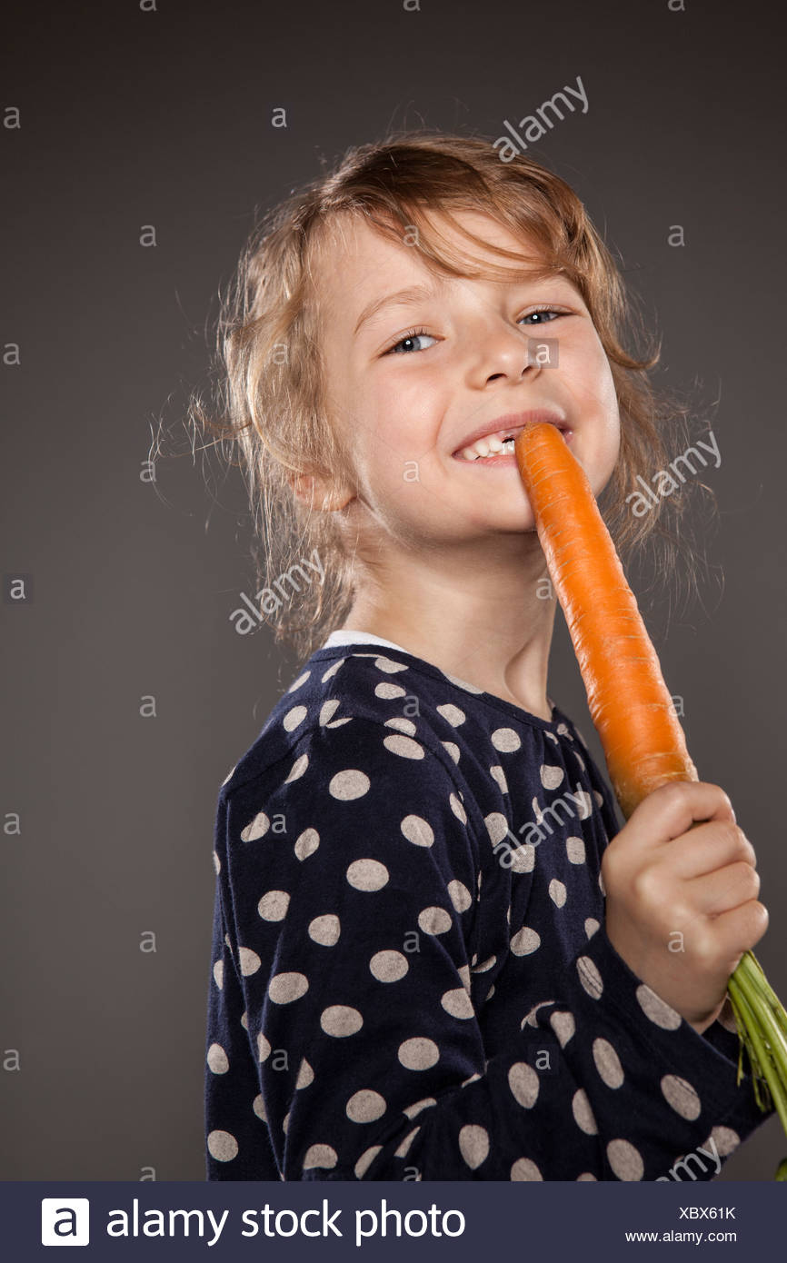 kids girl little girl carrot 