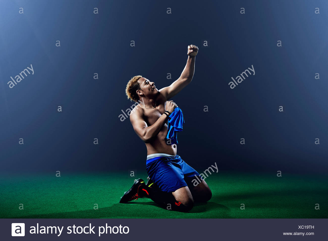 Kneeling Man High Resolution Stock Photography and Images - Alamy
