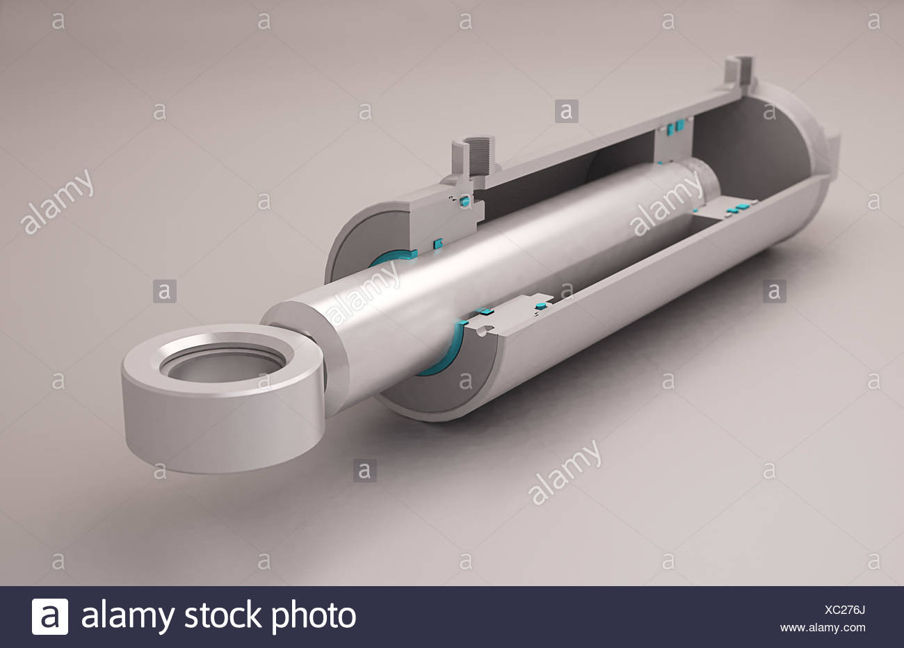 Hydraulic Cylinder High Resolution Stock Photography and Images Alamy
