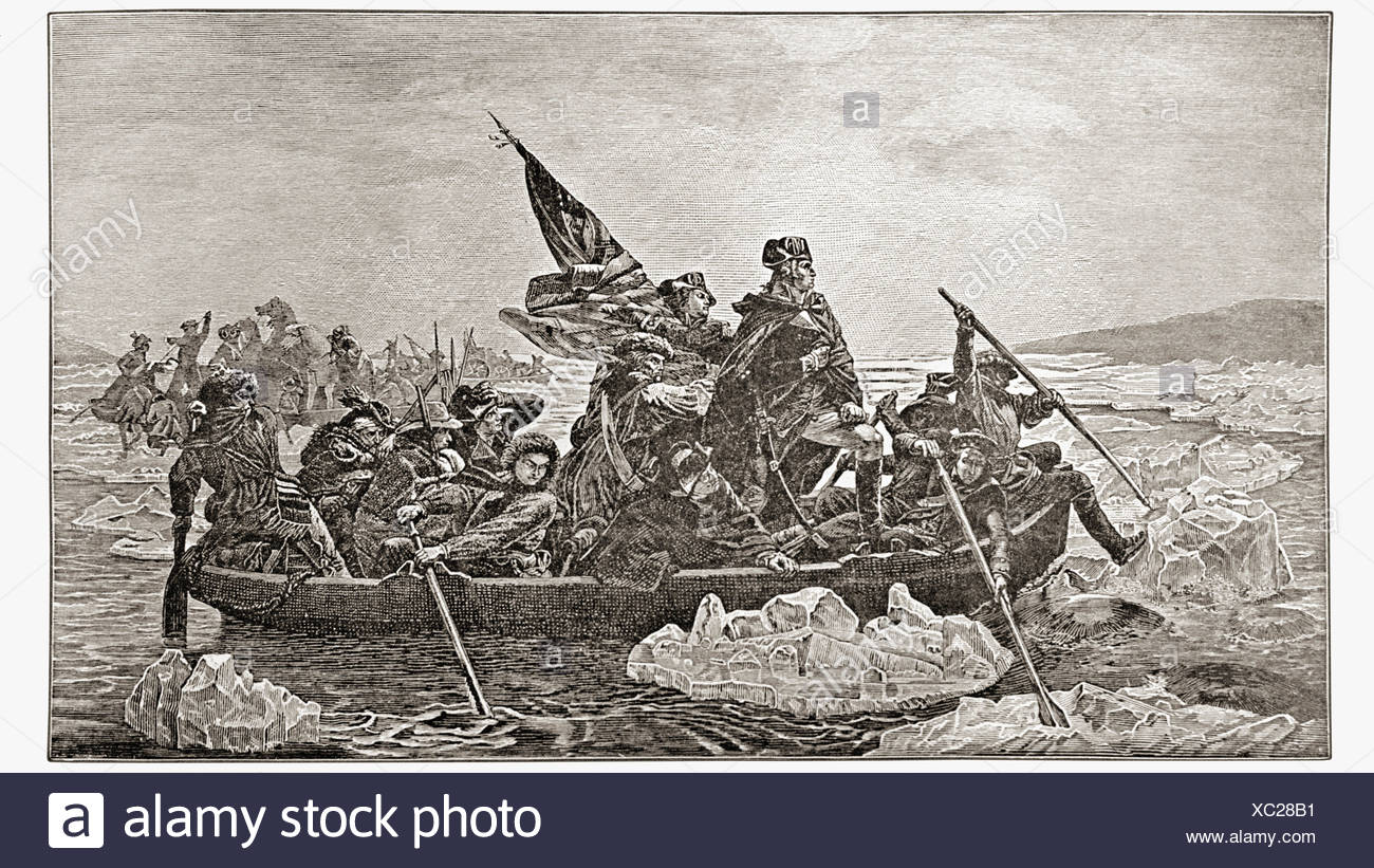 Washington Crossing The Delaware High Resolution Stock Photography and ...
