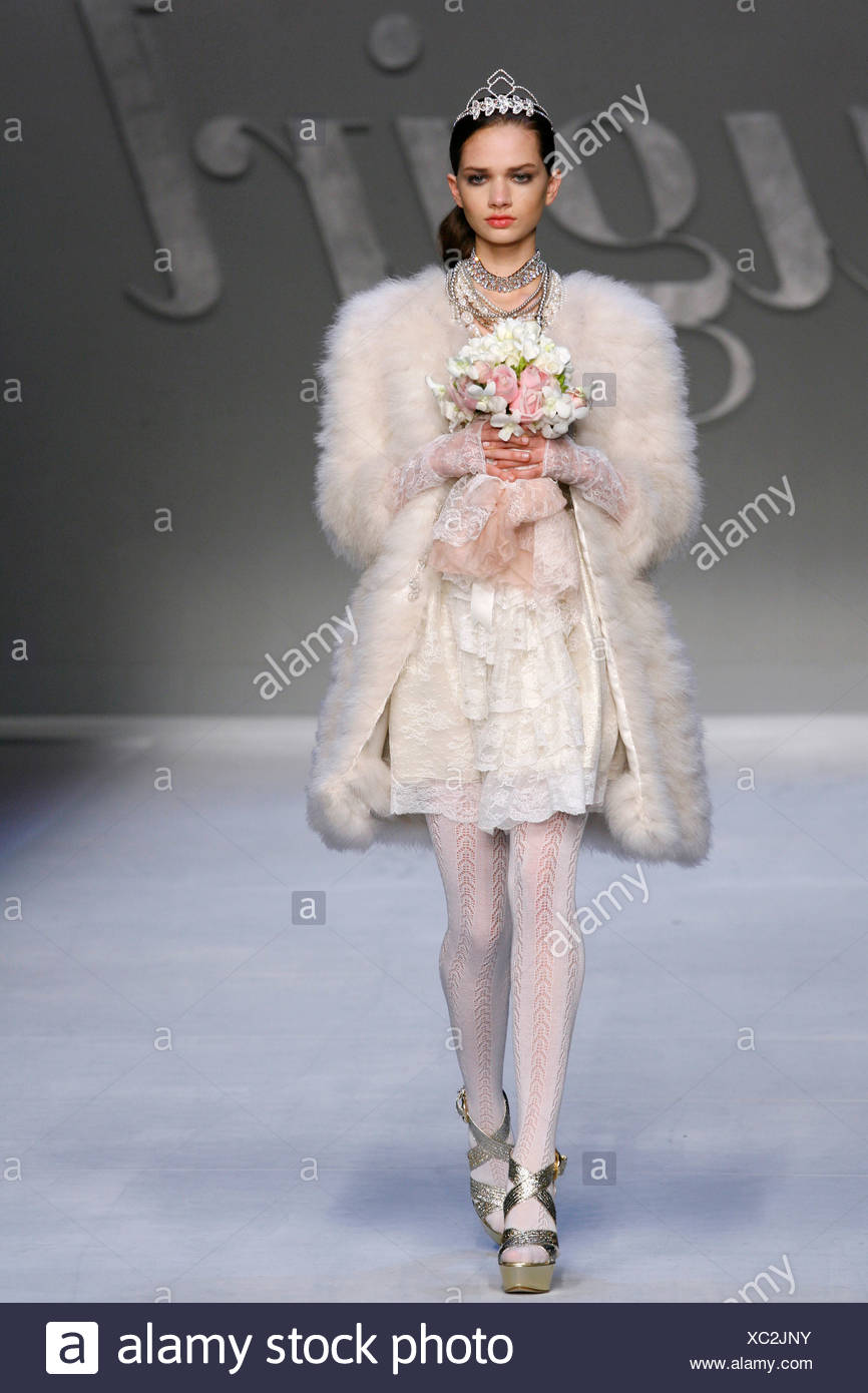 winter white lace dress