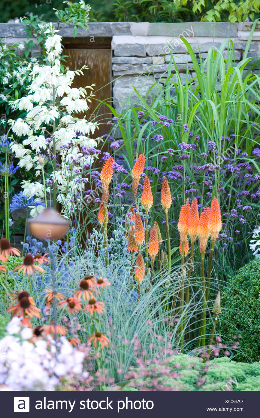 Hot Garden Border High Resolution Stock Photography and Images - Alamy