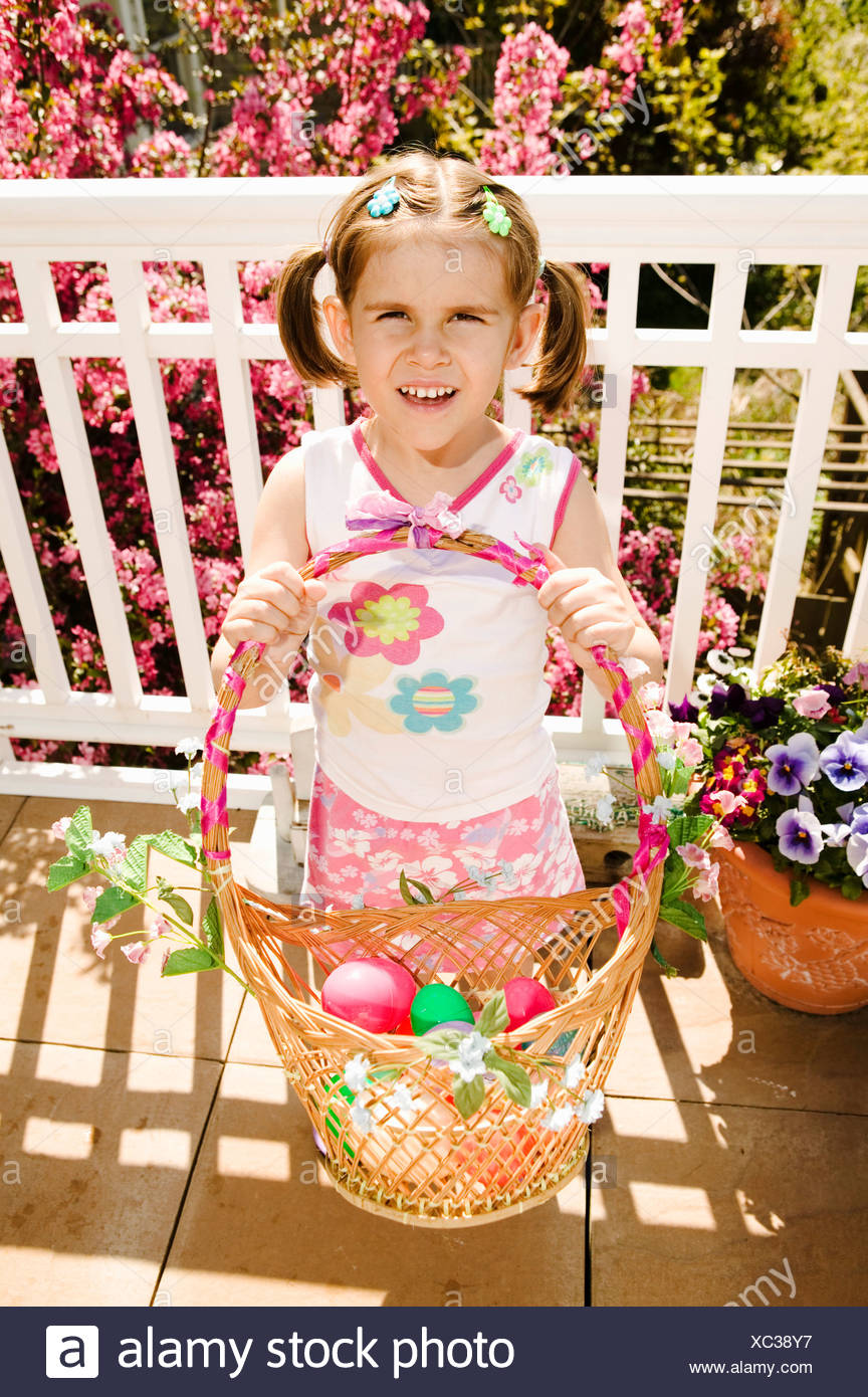 little girl easter baskets