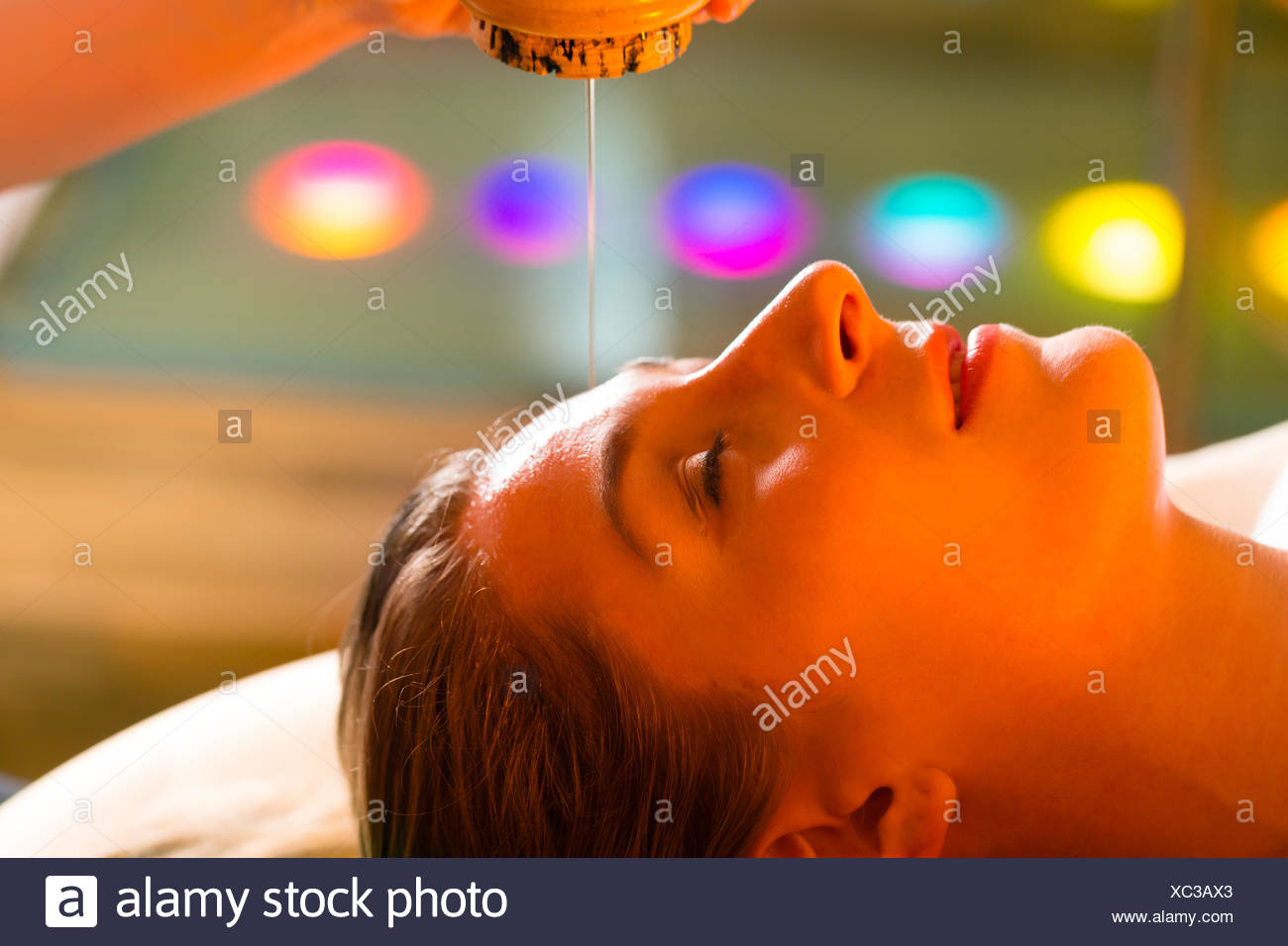 Face Oil Woman Stock Photos & Face Oil Woman Stock Images Alamy