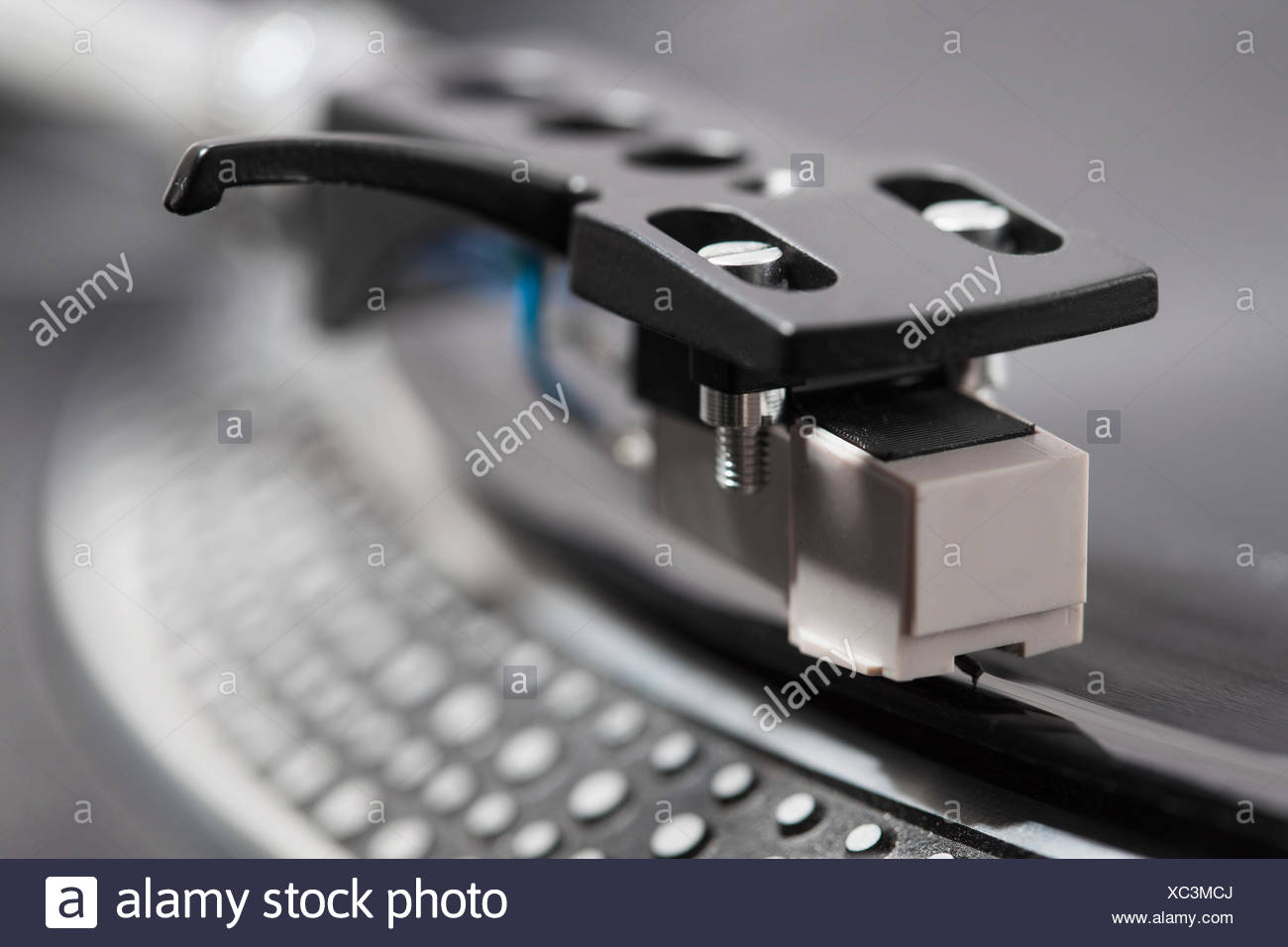 Close Up Turntable Head Shell High Resolution Stock Close Up Turntable Head Shell High Resolution Stock