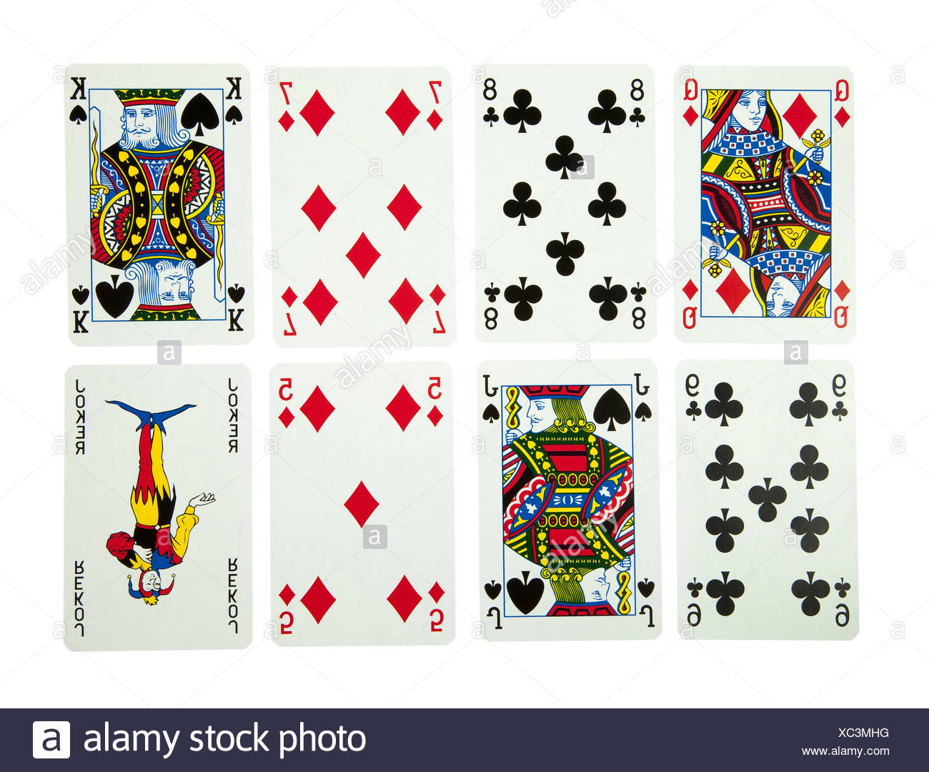 French Playing Cards High Resolution Stock Photography and Images Alamy