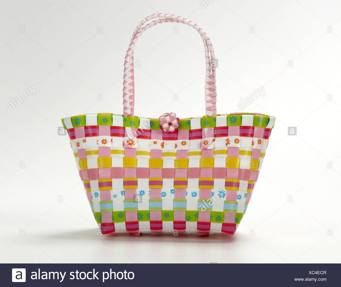 colourful beach bag