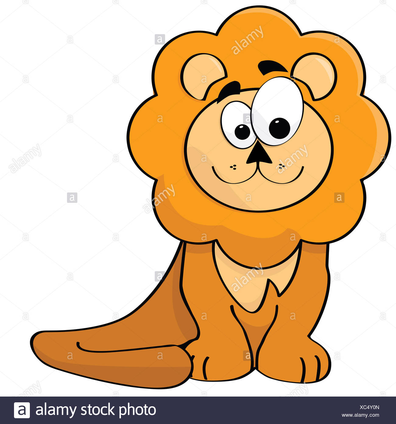 Cartoon Lion High Resolution Stock Photography and Images - Alamy