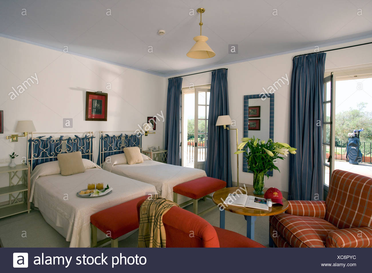 Comfy Chairs In Hotel Bedroom At Arcos De La Frontera Hotel