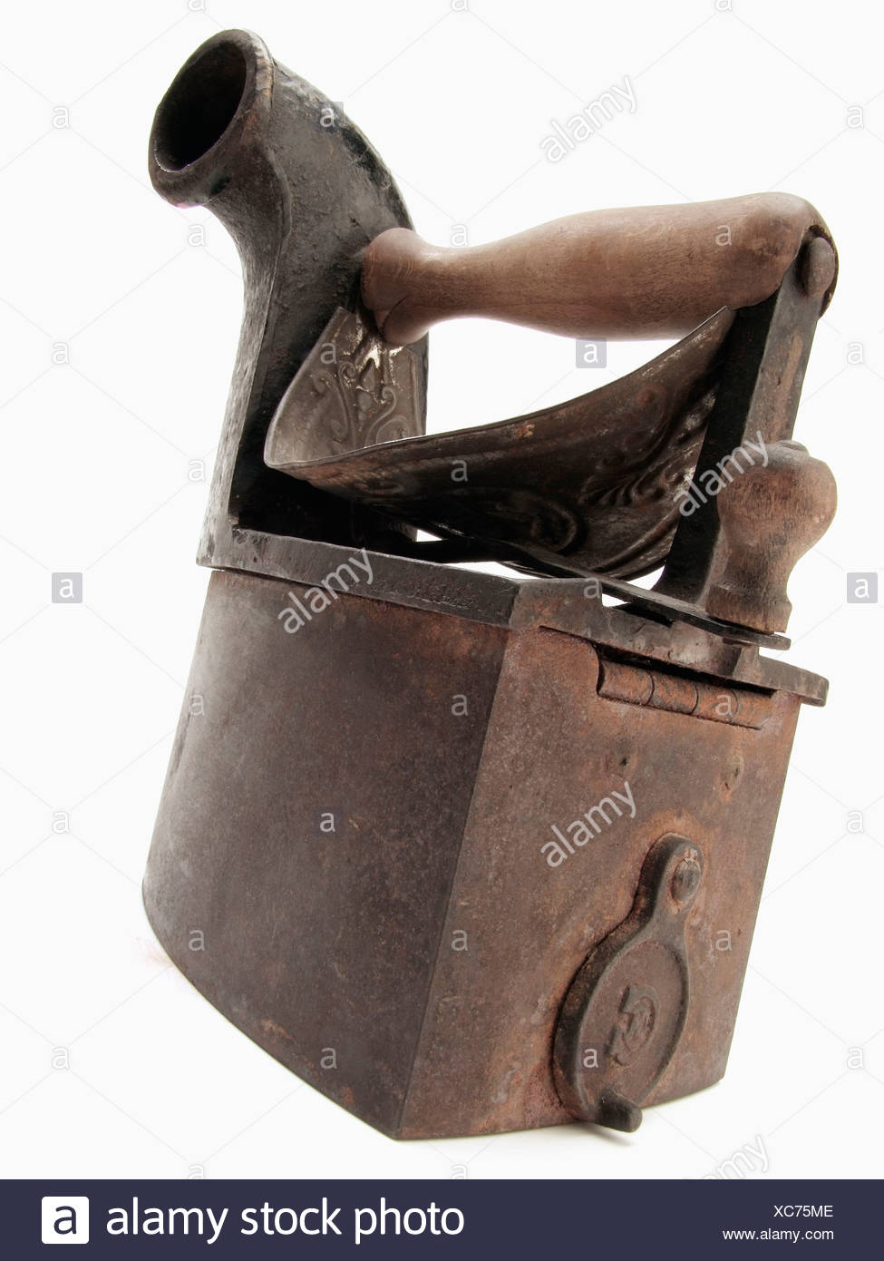 Old coal iron Stock Photo: 282899918 - Alamy