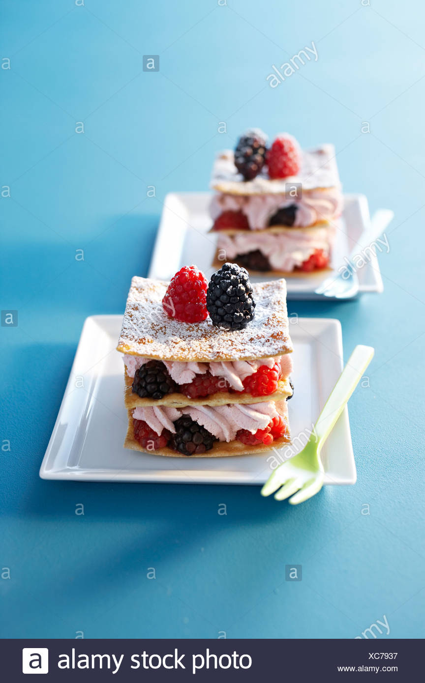 Mille Feuilles High Resolution Stock Photography And Images Alamy