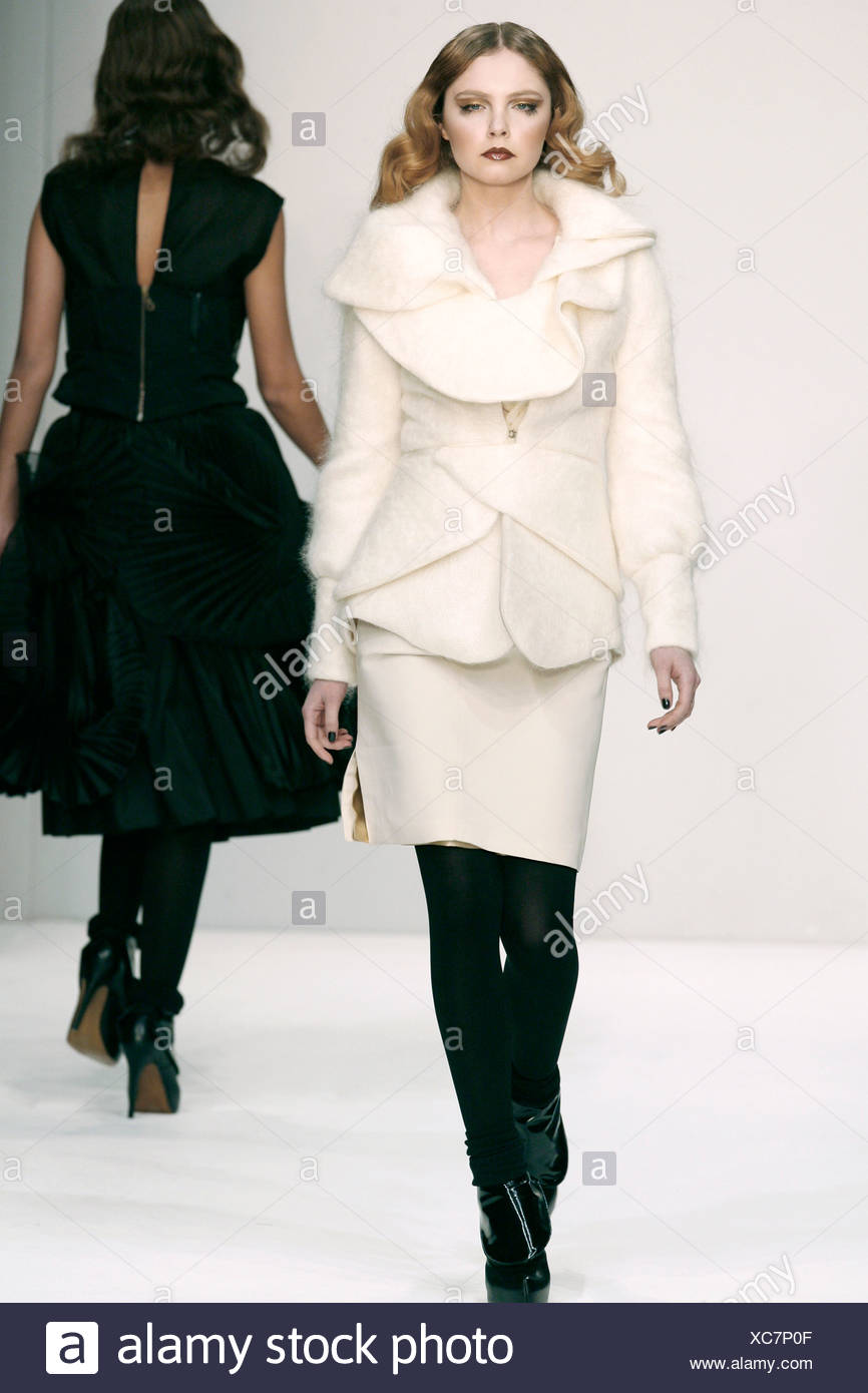 suit with black boots