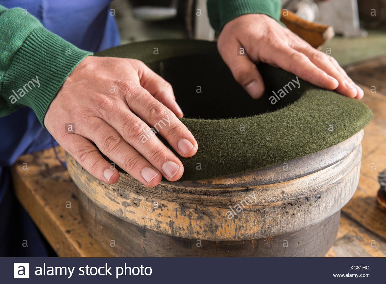 how to felt a hat by hand