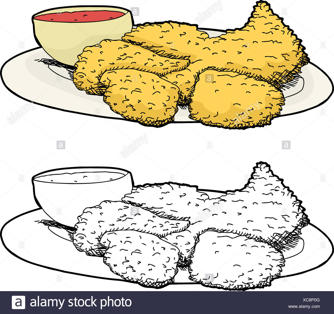 Fried Chicken Wing Illustration High Resolution Stock Photography And Images Alamy Fried Chicken Wing Illustration High Resolution Stock Photography And Images Alamy