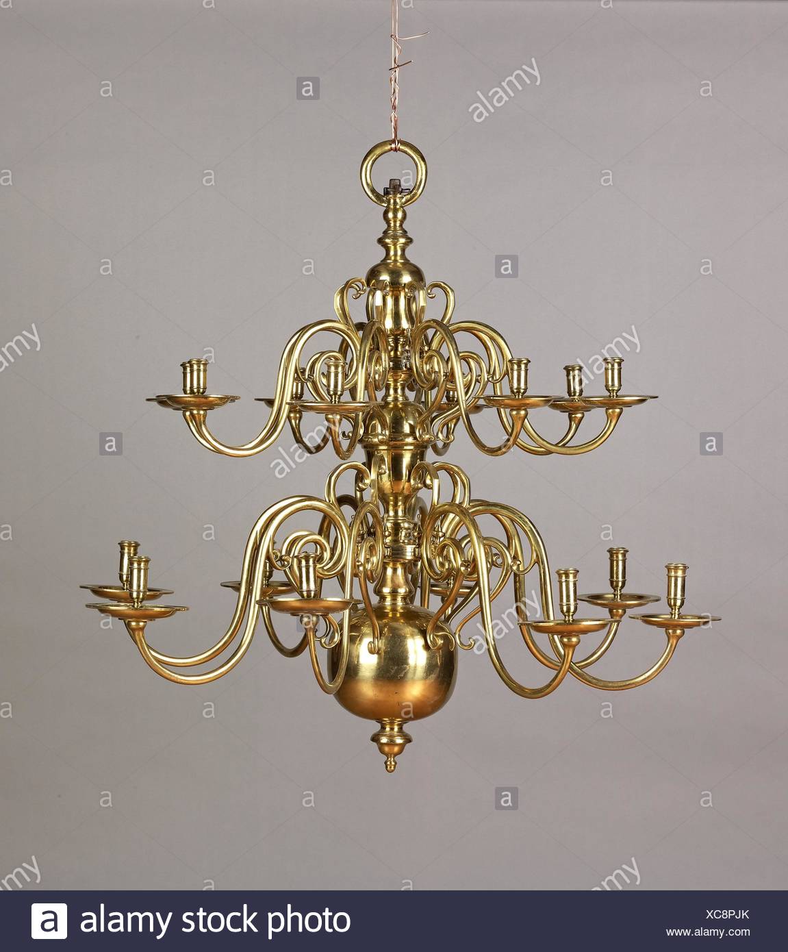 Chandelier Date 18th Century Culture Netherlandish Rotterdam Chandelier Date 18th Century Culture Netherlandish Rotterdam Medium Brass Dimensions H 116 5 Cm Classification Metalwork Credit Line