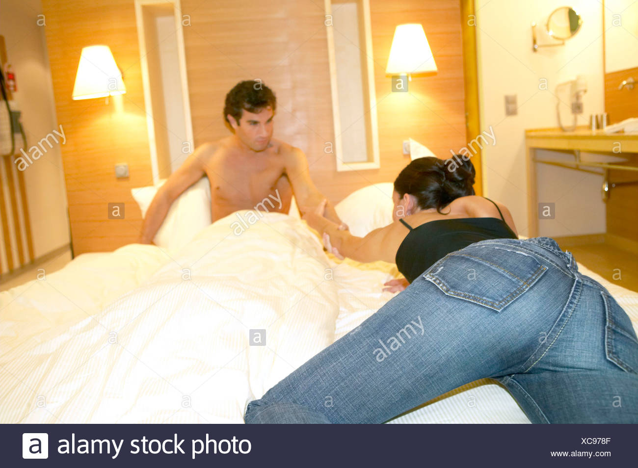 Mature women seduces young boy #2